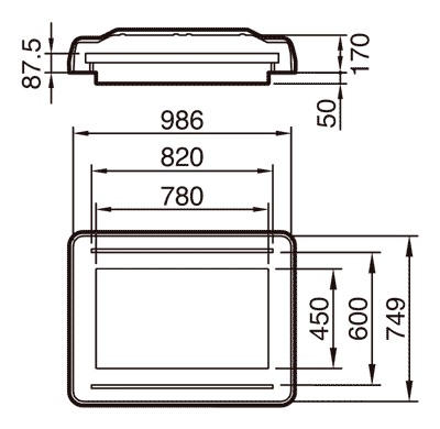 고정식 모델 V-856W