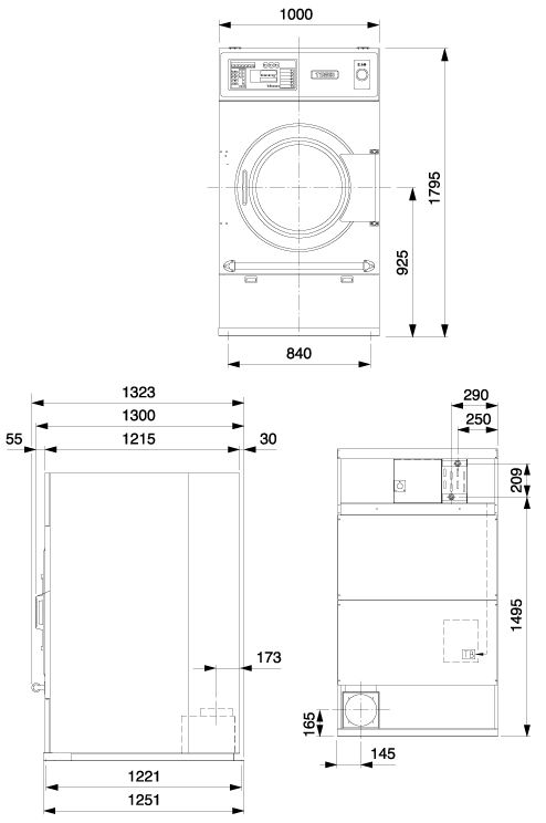 เครื่องอบไอน้ำ T Series T-226