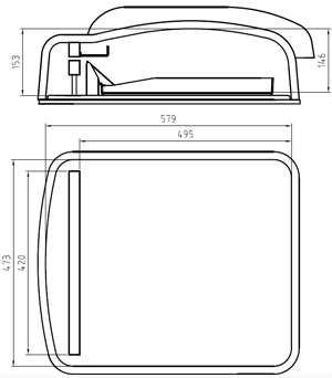 เครื่องแพ็คกิ้งร้อนรุ่น HVP-482N